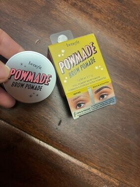 Benefit POWmade Brow Pomade - 5 Warm Black-Brown - 0.17oz/5g Full Size - NEW